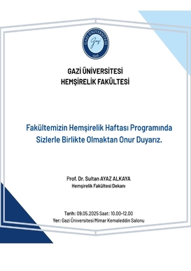 Hemşirelik Haftası Kutlama Programı