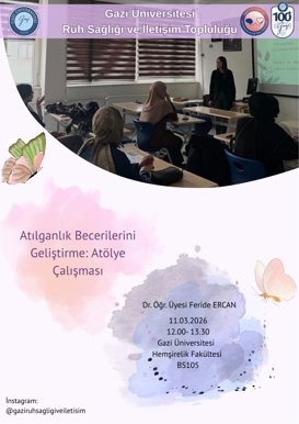 Atılganlık Becerilerini Geliştirme: Atölye Çalışması