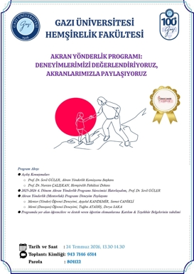 Akran Yönderlik Programı: Deneyimlerimizi Değerlendiriyoruz, Akranlarımızla Paylaşıyoruz