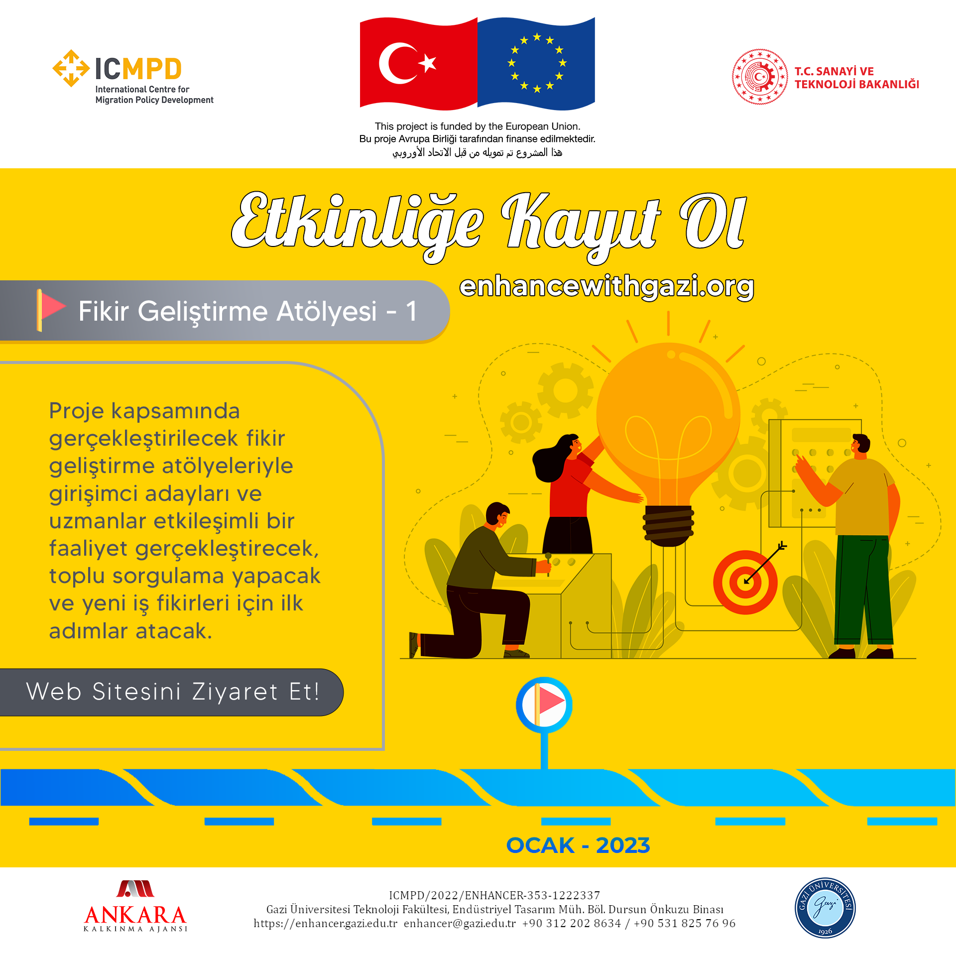 Fikir Geliştirme Atölyesi İçin Kayıtlar Başladı!-1
