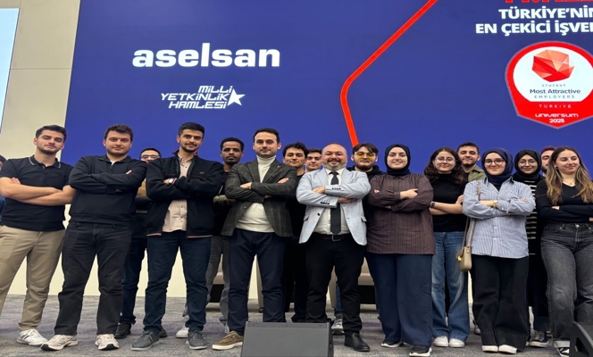 Gazi Üniversitesi TEKNOFEST ve Yarışmalar Koordinatörlüğü ile Gazi TEKNOFEST Topluluğundan ASELSAN Gölbaşı Yerleşkesine Teknik Gezi