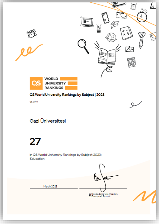 QS 2023 Alan Bazlı Derecelendirme Sonuçları Açıklandı_2-1