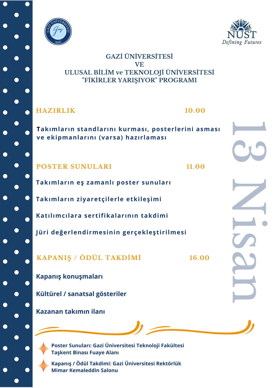 "Fikirler Yarışıyor" Program