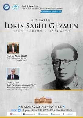 Köklerimizin İzinde-24: İDRİS SABİH GEZMEN