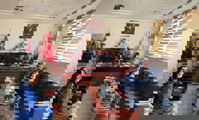 “AZERBAYCAN EDEBİYATININ ZİRVESİ ANAR”DAN TÖMER’E ZİYARET!