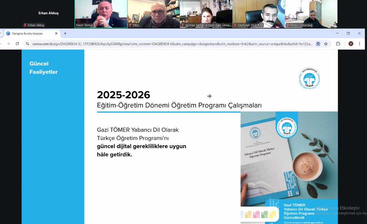 TÖMER Danışma Kurulu Toplantısı -2