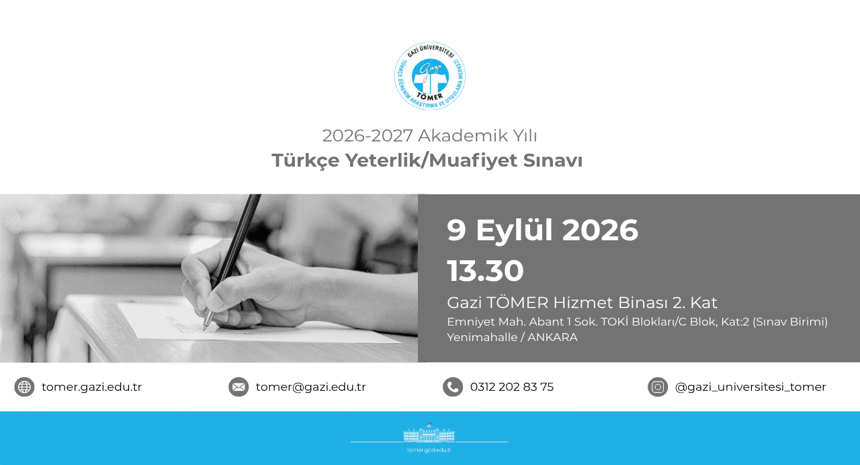 2026-2027 Muafiyet Sınavı 