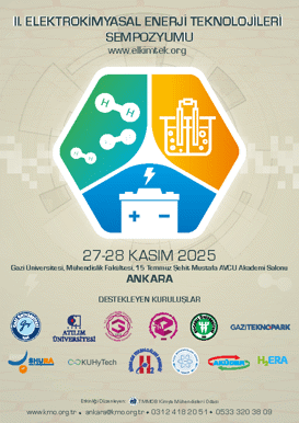 II. Elektrokimyasal Enerji Teknolojileri Sempozyumu Gazi Üniversitesi Ev Sahipliğinde Gerçekleştirilecek