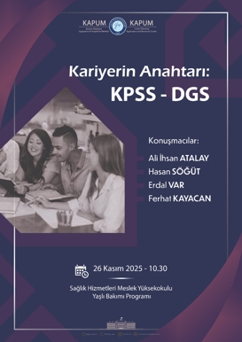 Key to Your Career: KPSS – DGS Event