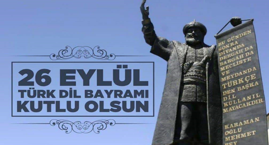 26 Eylül Türk Dil Bayramı