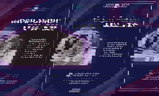 Kariyerin Anahtarı: KPSS–DGS Etkinliği Yüksekokulumuzda Büyük İlgi Gördü