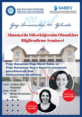 Almanya'da Yükseköğrenim Olanakları Semineri