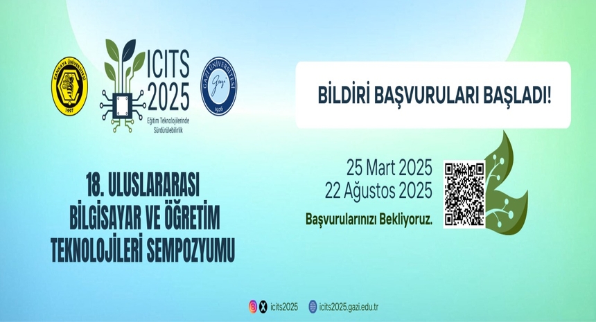 Bildiri Gönderimleri Başladı