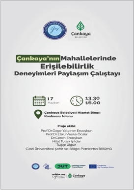 Çankaya'nın Mahallelerinde Erişilebilirlik Deneyimleri Paylaşım Çalıştayı