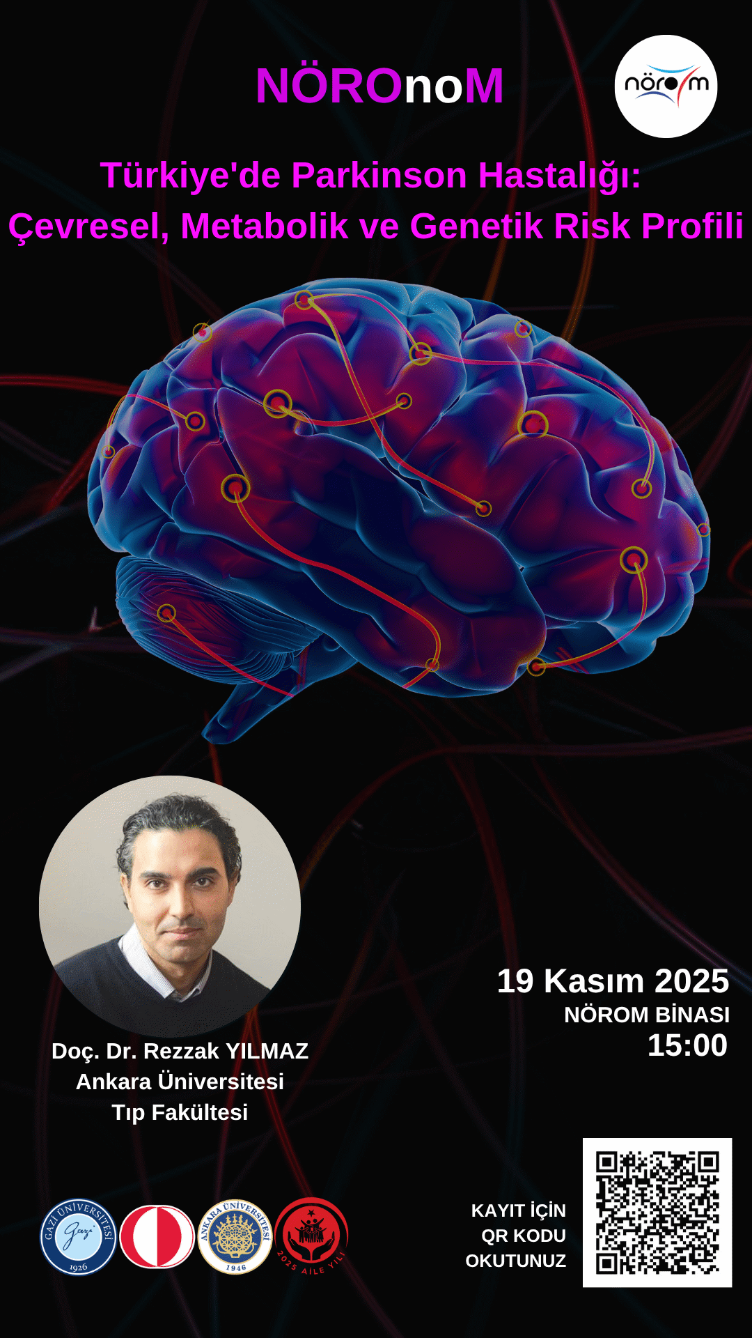 NÖROnoM: Türkiye'de Parkinson Hastalığı: Çevresel, Metabolik ve Genetik Risk Profili-1