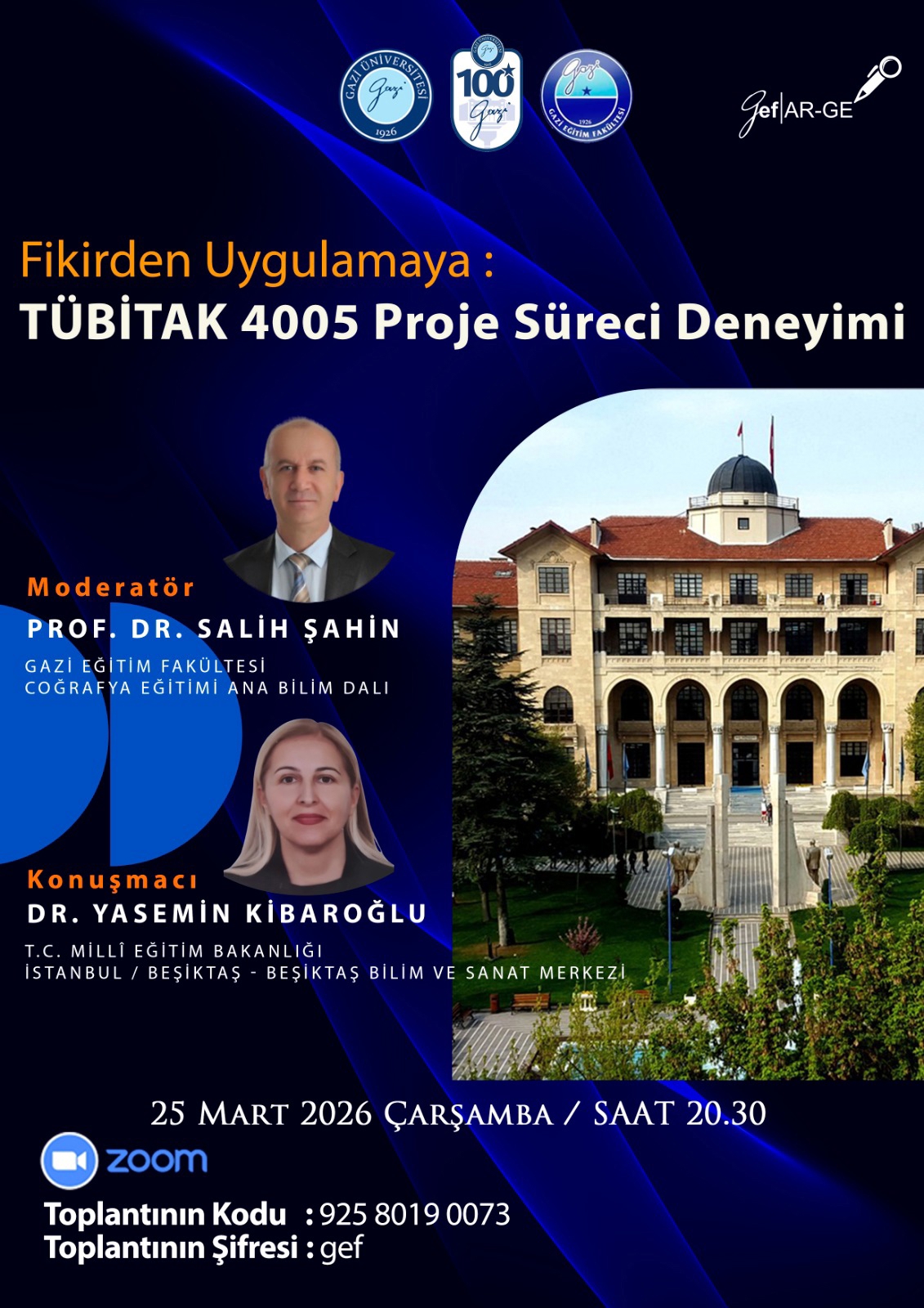 Fikirden Uygulamaya : TÜBİTAK 4005 Proje Süreci Deneyimi-1