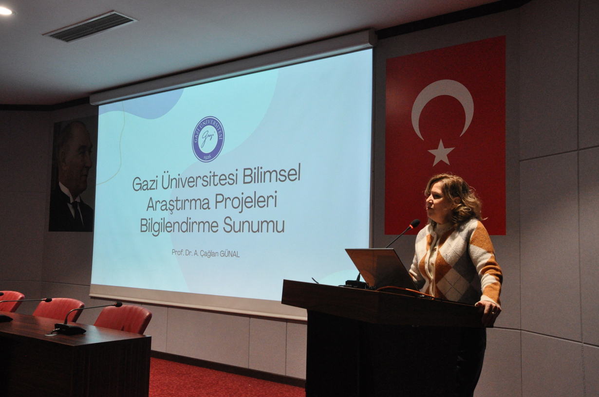 Information Session on Scientific Research Projects (BAP) Held at Gazi Faculty of Education-1