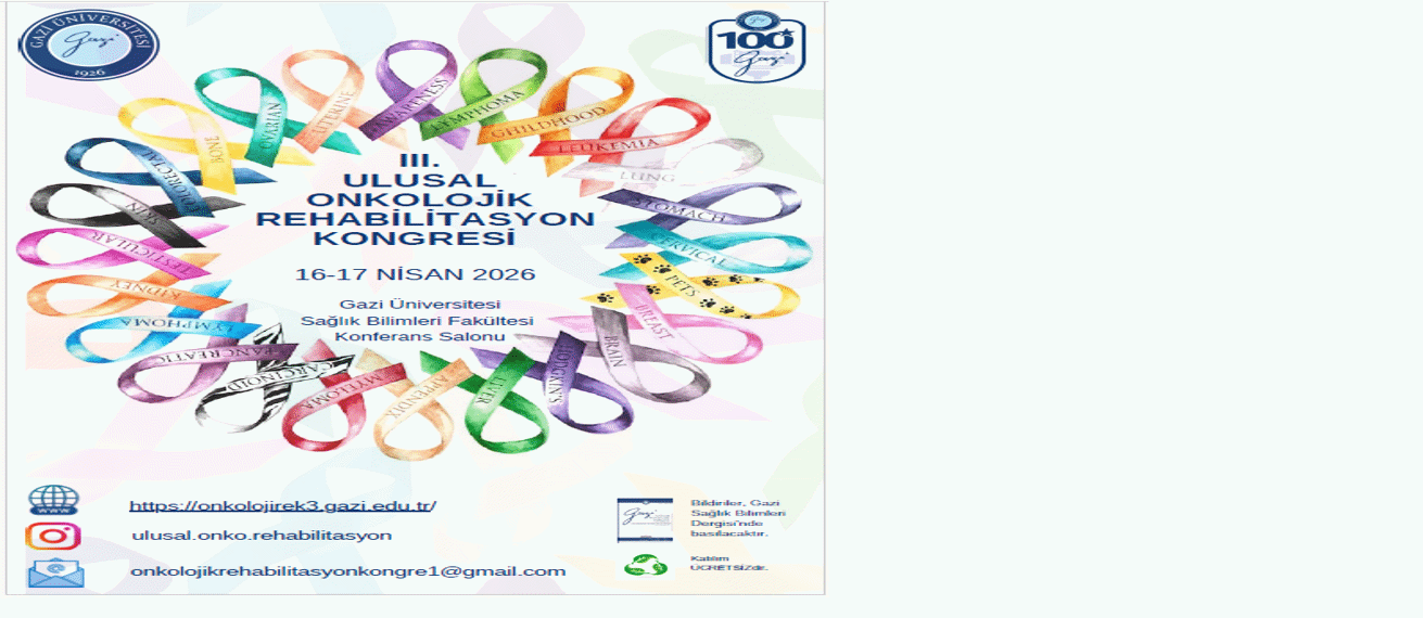  III. Ulusal Onkolojik Rehabilitasyon Kongresi