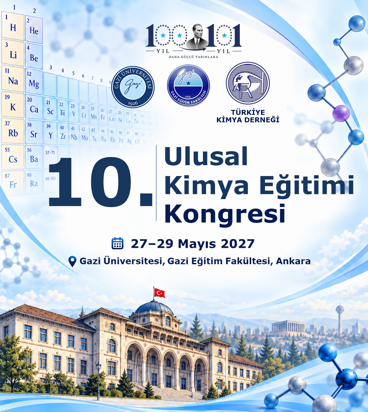 10. ULUSAL KİMYA EĞİTİMİ KONGRESİ