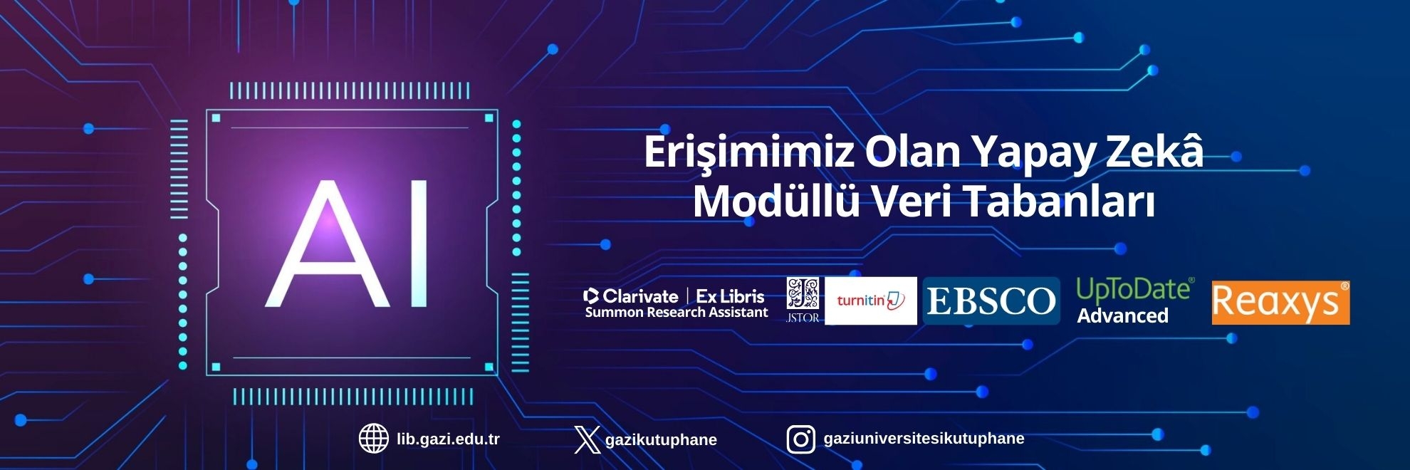 yapay zeka modüllü veri tabanları