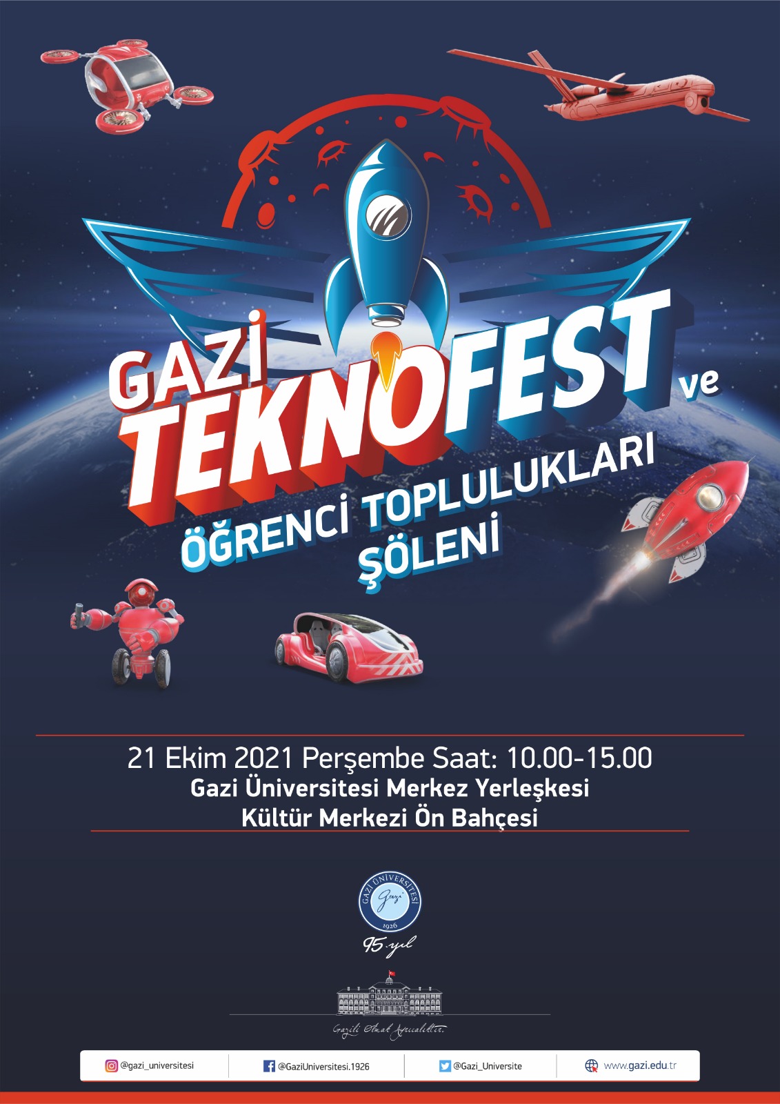 GAZİ TEKNOFEST VE ÖĞRENCİ TOPLULUKLARI ŞÖLENİ-1