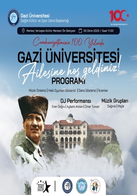 Gazi Üniversitesi Ailesine Hoş Geldiniz Programı