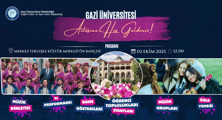 Üniversitemiz Ailesine Hoş Geldiniz