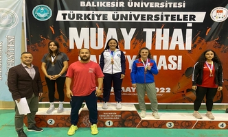 Öğrencimiz Gözdenur Göktaş, Türkiye Üniversiteler Muaythai Şampiyonası’nda Şampiyon Oldu