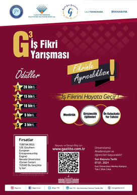 G3 (Gazili Genç Girişimciler) İş Fikri Yarışması