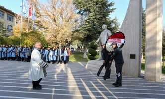 Ebediyete İrtihalinin 86. Yıl Dönümünde Gazi Mustafa Kemal Atatürk'ü Düzenlediğimiz Törenle Andık