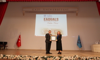 Uluslararası EAQUALS Akreditasyonu Sertifikası Takdim Töreni Düzenlendi