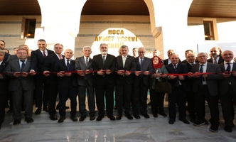 “Hoca Ahmet Yesevi Camii” ve Diğer Tesislerimiz Düzenlenen Törenle Açıldı