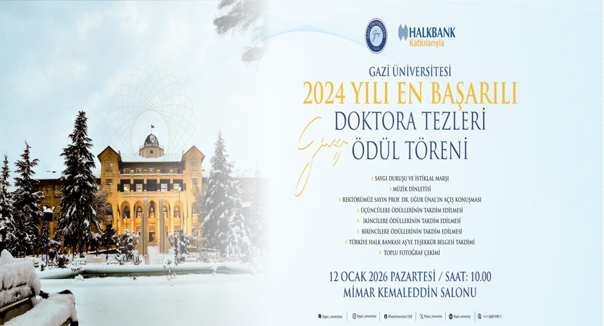 doktora tez ödül töreni 2024