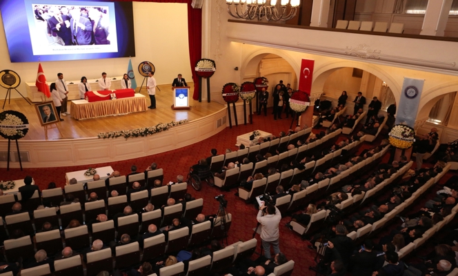 Üniversitemiz Eski Rektörü Prof. Dr. Enver Hasanoğlu Son Yolculuğuna Uğurlandı