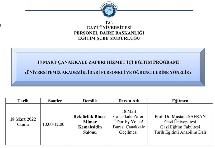 18 Mart Çanakkale Zaferi Dur Ey Yolcu! Burası Çanakkale Geçilmez-1