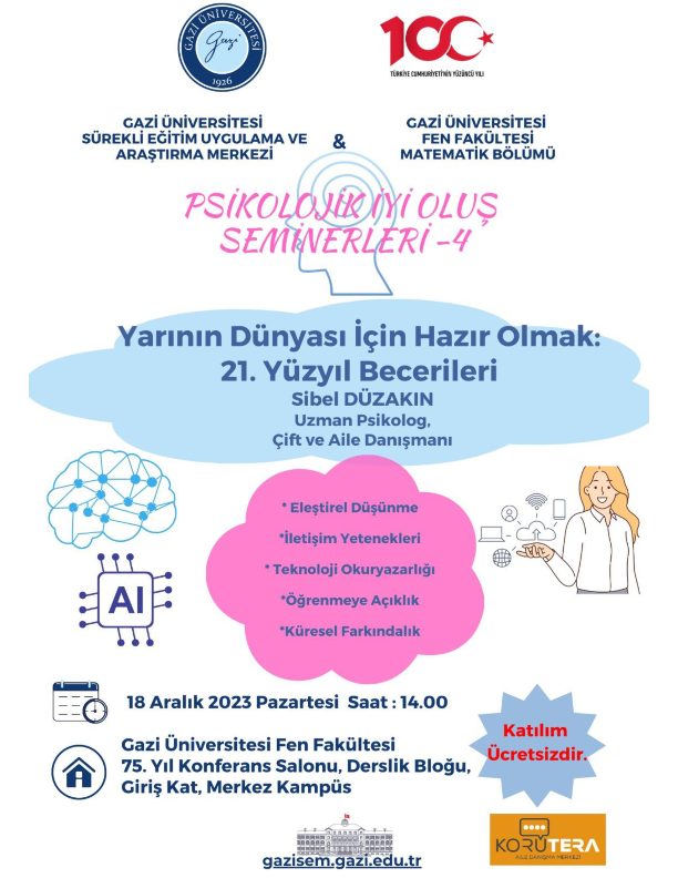 Yarının Dünyası İçin Hazır Olmak: 21. Yüzyıl Becerileri-1