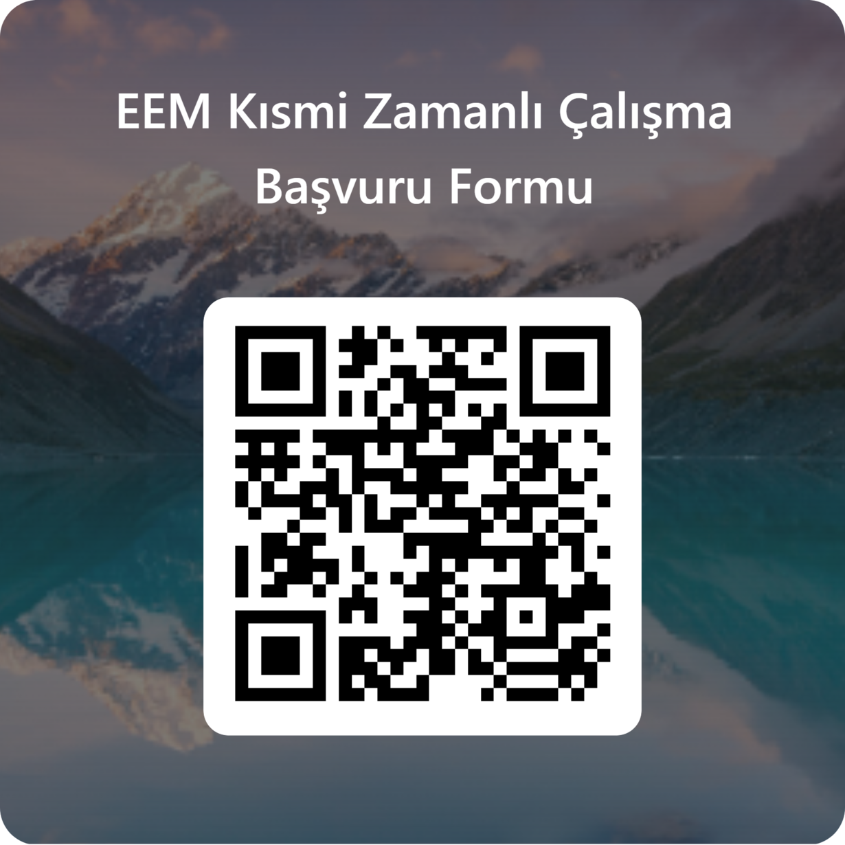 Kısmi Zamanlı Öğrenci QR-1