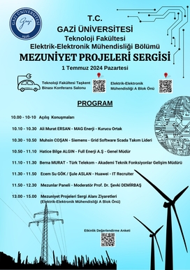 2023-2024 Bahar Dönemi Mezuniyet Projeleri Sergisi