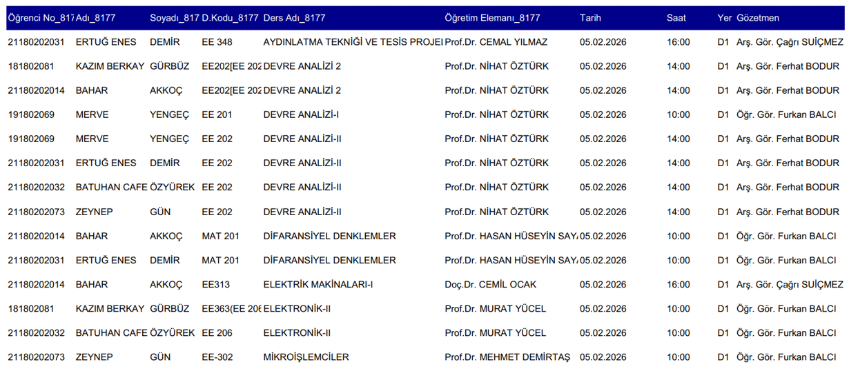 üç ders sınavları-1
