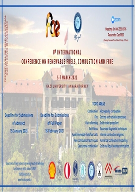 8th International Conference on Renewable Fuels, Combustion and Fire (FCE’21)