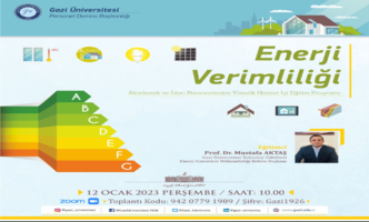 Enerji Verimliliği Konulu Eğitim Programı Gerçekleştirildi