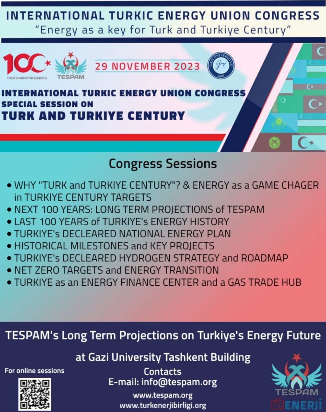 "International Turkic Energy Union Congress" NET ZERO TARGETS and ENERGY TRANSITION-1