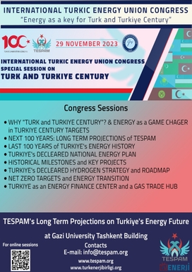 International Turkic Energy Union Congress, NET ZERO TARGETS and ENERGY TRANSITION