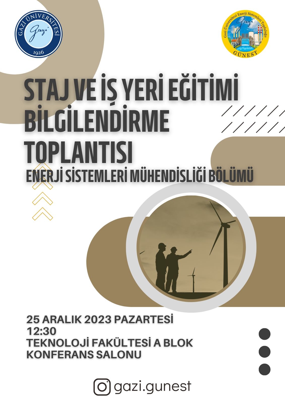 Staj ve İşyeri Eğitimi Bilgilendirme Toplantısı-1