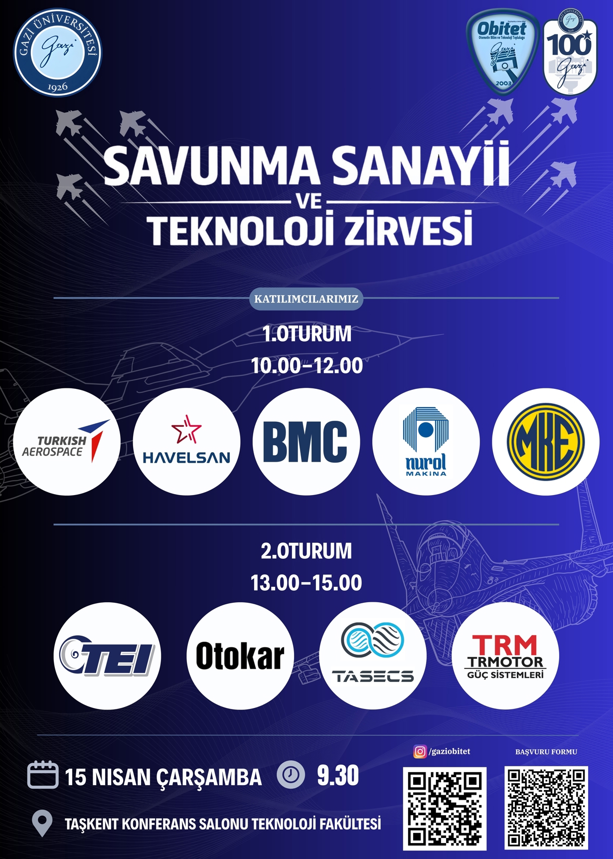 OBİTET Savunma Sanayii ve Teknoloji Zirvesi
