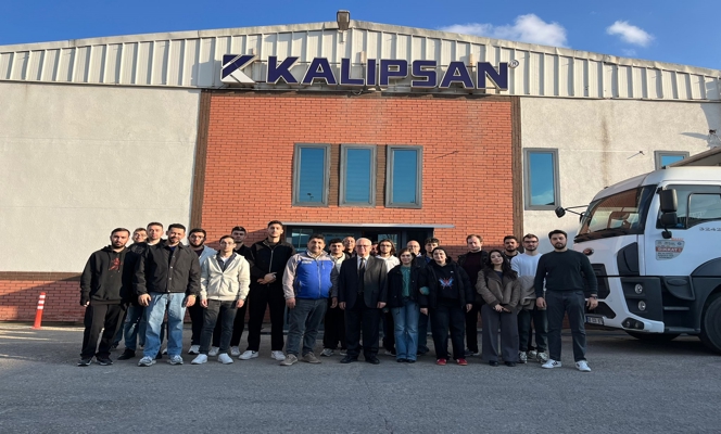 Öğrencilerimiz KALIPSAN Firmasına Teknik Gezi Yaptı