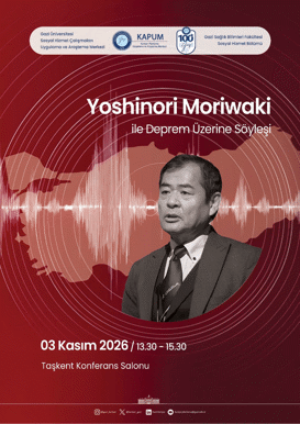 Yoshinori Moriwaki ile Deprem Üzerine Söyleşi