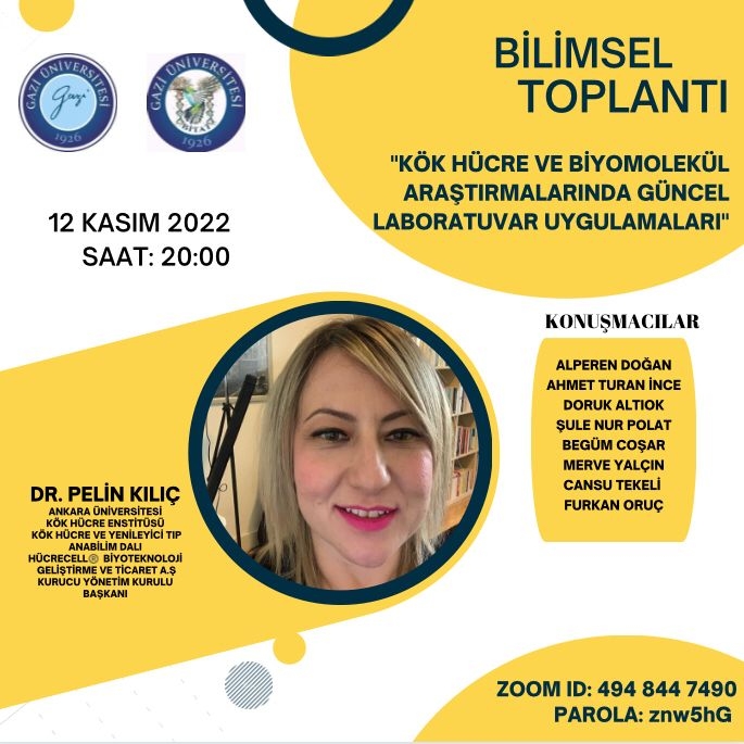 Kök Hücre ve Biyomolekül Araştırmalarında Güncel Laboratuvar Araştırmaları-1