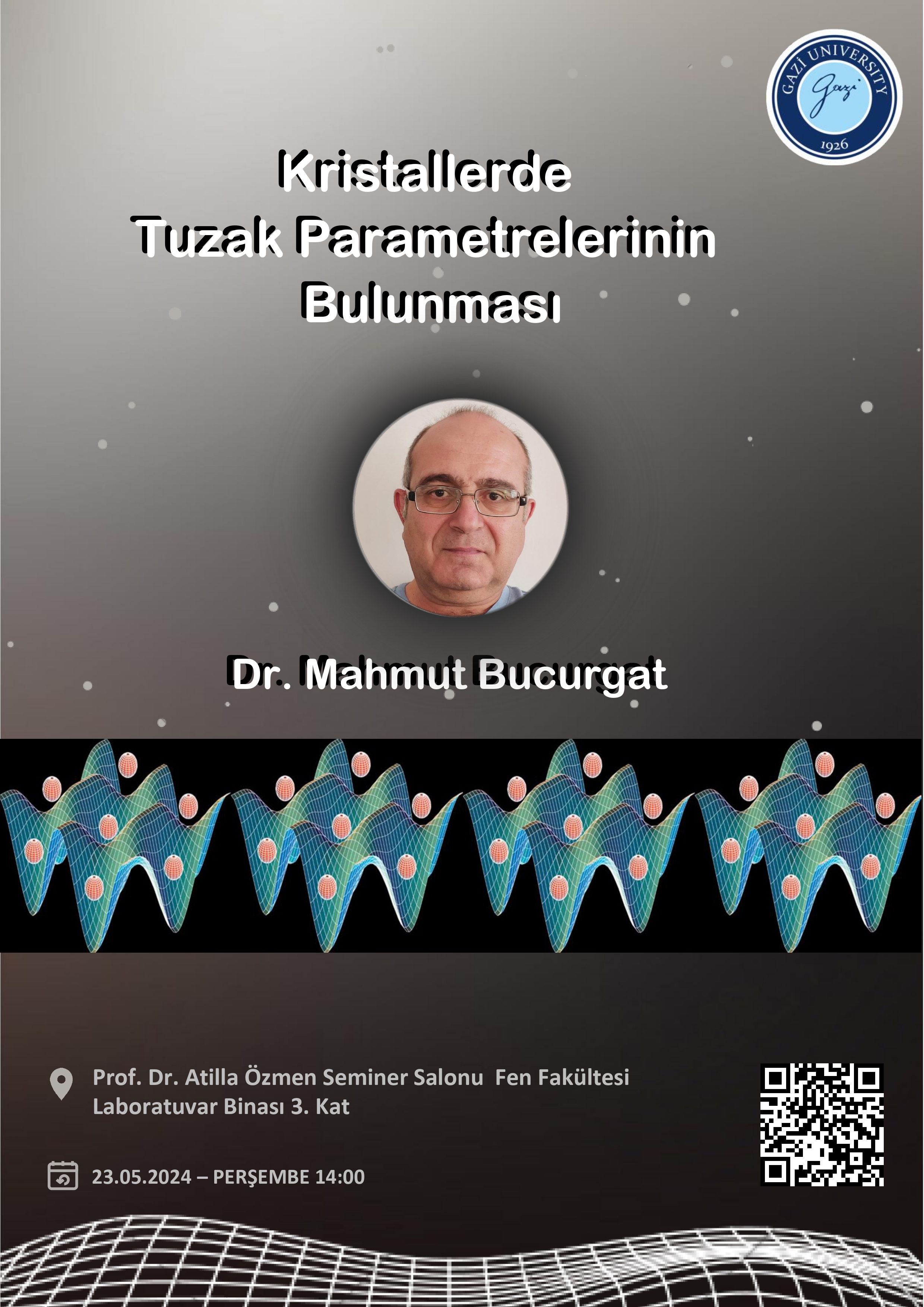 Dr. Öğr. Üyesi Mahmut BUCURGAT (Fizik Bölüm Seminerleri)-1