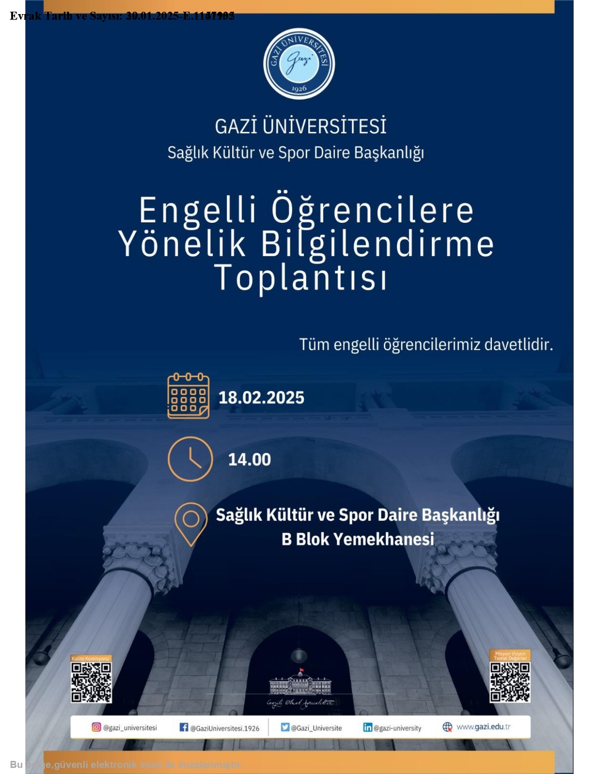 Engelli Öğrenci Toplantısı-1